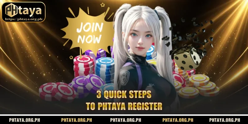 3 Quick steps to Phtaya register
