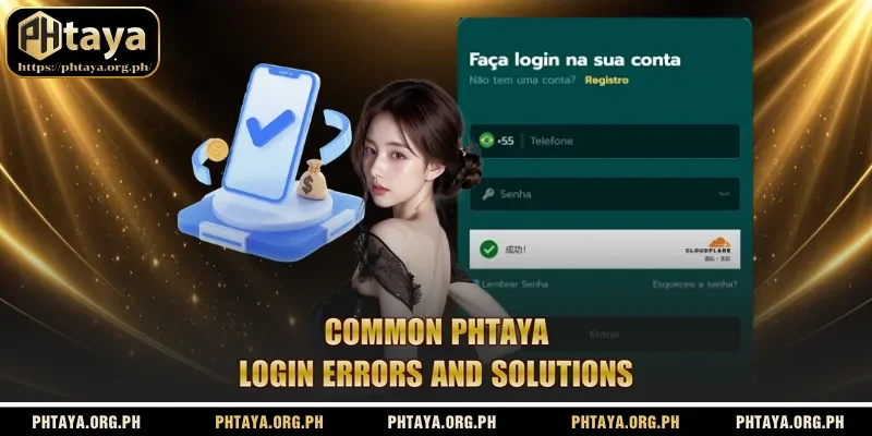 Common Phtaya login errors and solutions