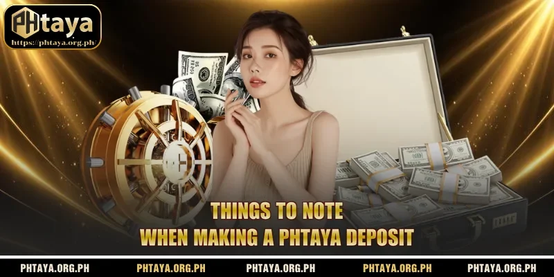 Things to note when making a Phtaya deposit